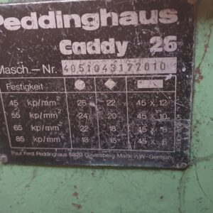 2. Peddinghaus Stabstahlschere Caddy 26
