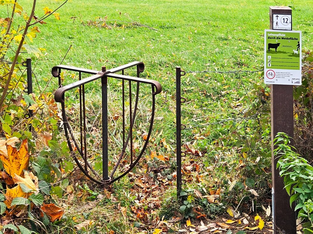 Weidehek tourniquet: Veilige en duurzame doorgang voor voetgangers door het weidehek.