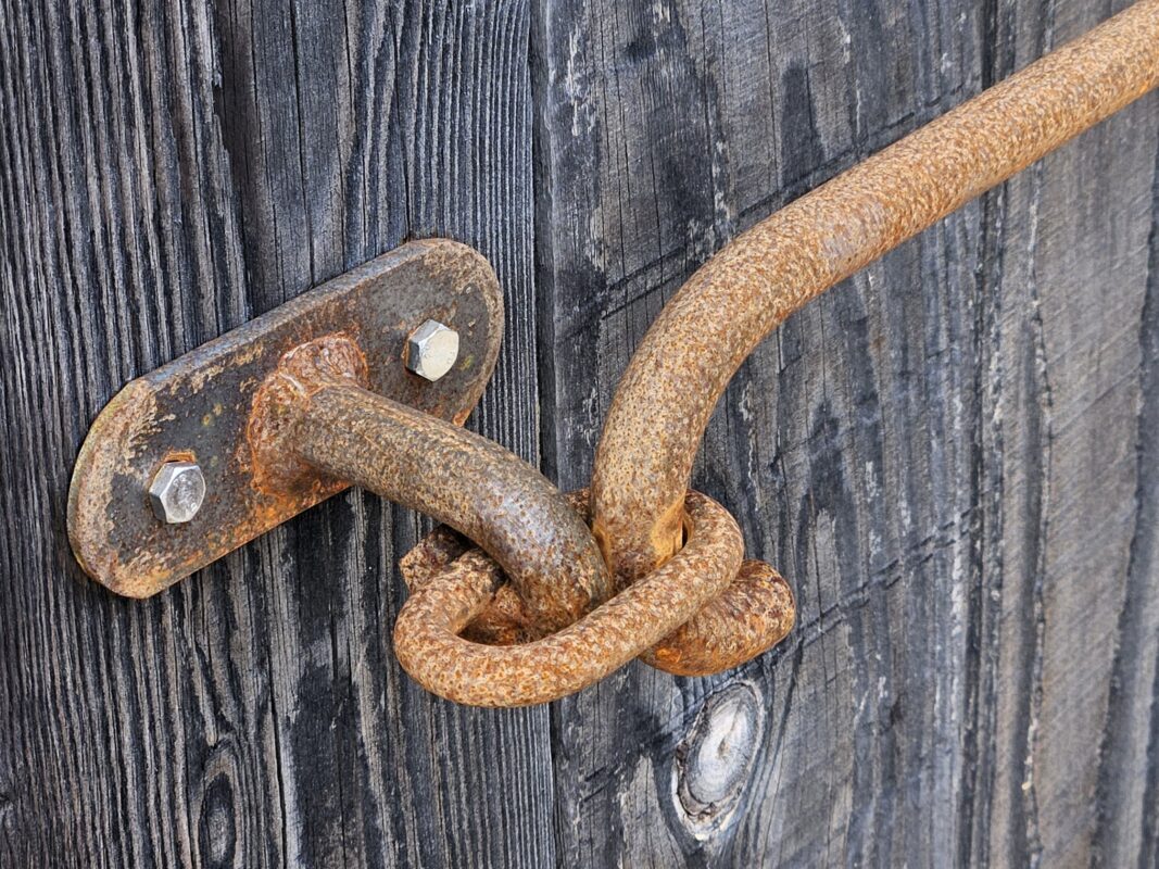 Wandbevestiging voor leuning om vast te schroeven