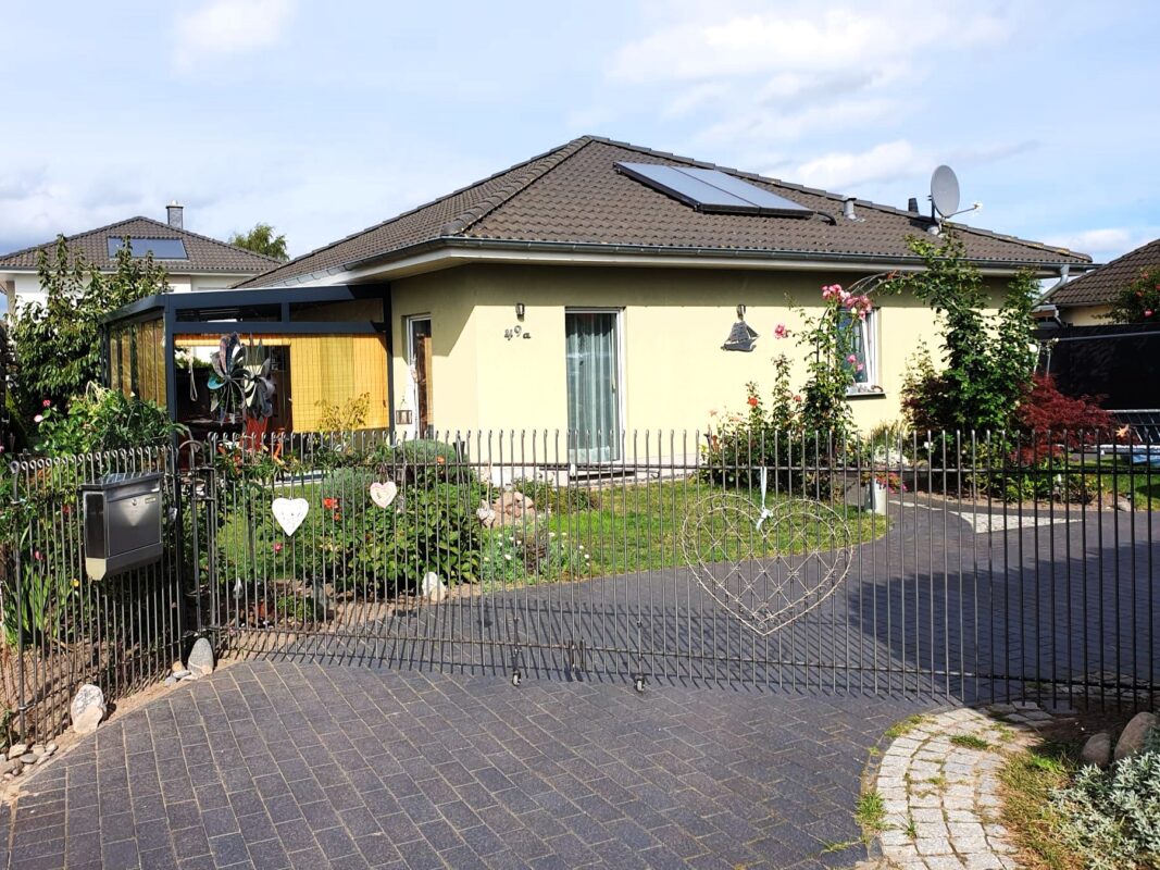 Portail double lourd en acier