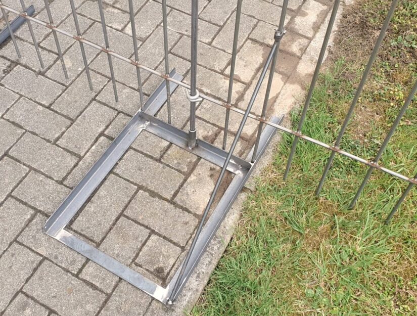 De grondstandaard kan worden gebruikt bij een afrasteringshoogte van 80, 115, 145, 170 en 195 cm.