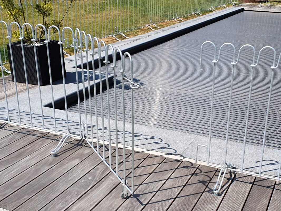 Poolfix Tor verzinkt 100 cm breit