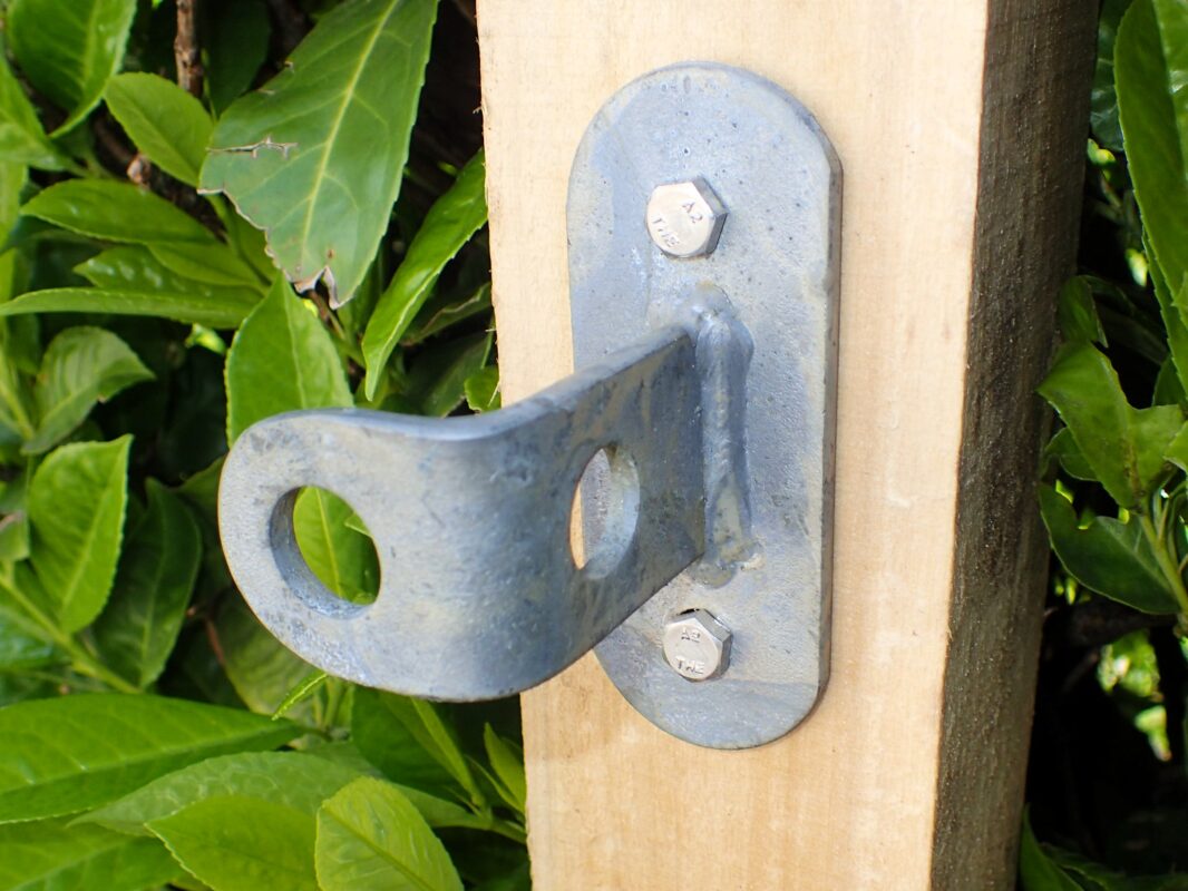 Support mural à verrou galvanisé light (ne rouille pas).