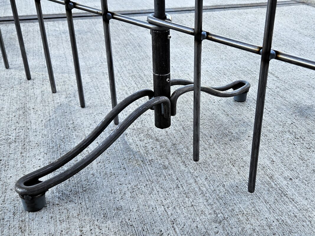 Standfuß Zaun roh (1)