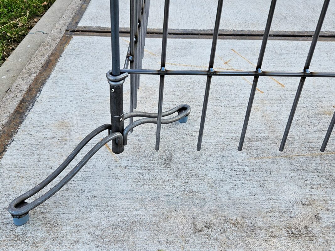 Standfuß Zaun roh (3)