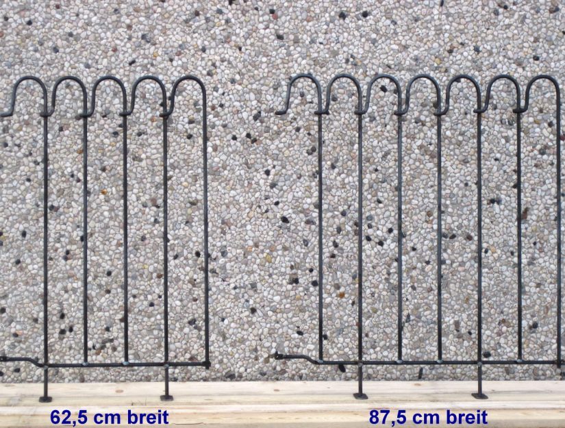 Terrassenelemente light-125-roh 62,5 und 87,5 cm breit.