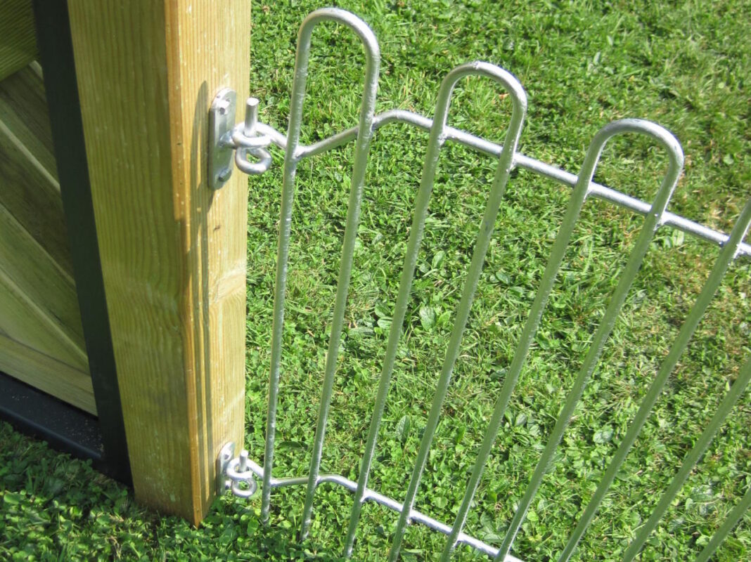 Zaun-Halter-Garten Wandhalter rabbit